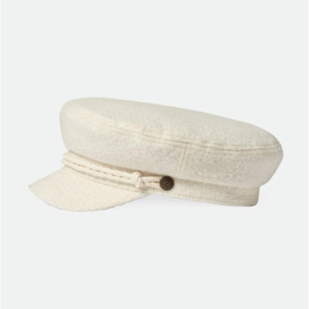 Brixton Fiddler Cap- Off White Boucle